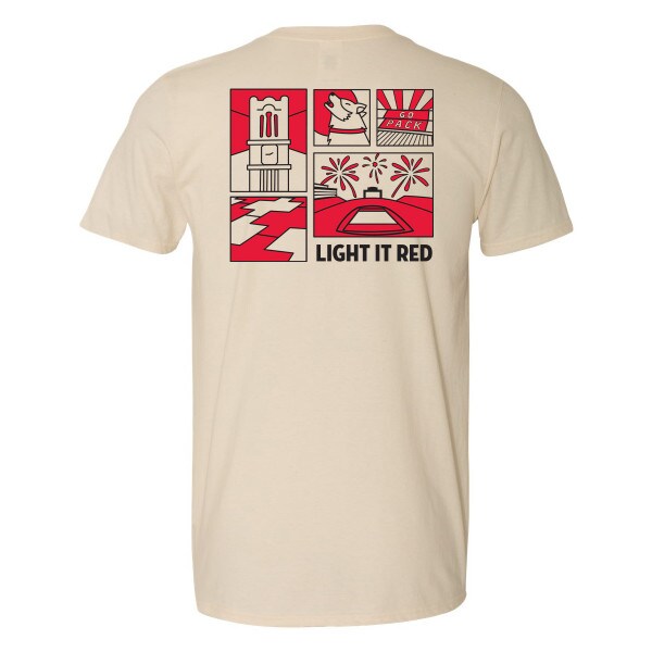 Red and White Week S/S Tee
